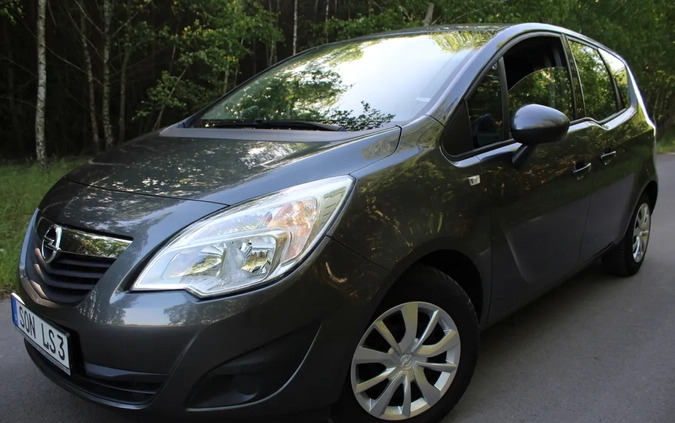 Opel Meriva cena 22900 przebieg: 134675, rok produkcji 2010 z Łęczyca małe 667